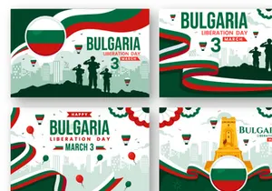 12 Bulgaria Liberation Day Illustration