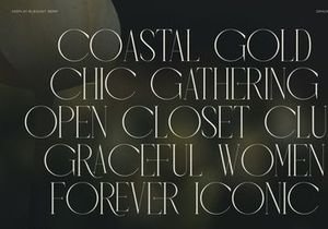 Anora Carmeo | Display Elegant Serif