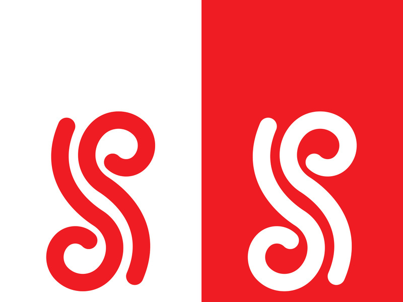 Business corporate S letter logo design vector