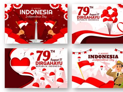 17 Indonesia Independence Day Illustration