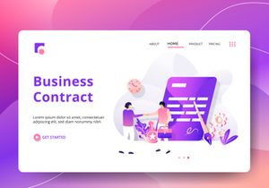 Business Marketing Landing Page Vol 2