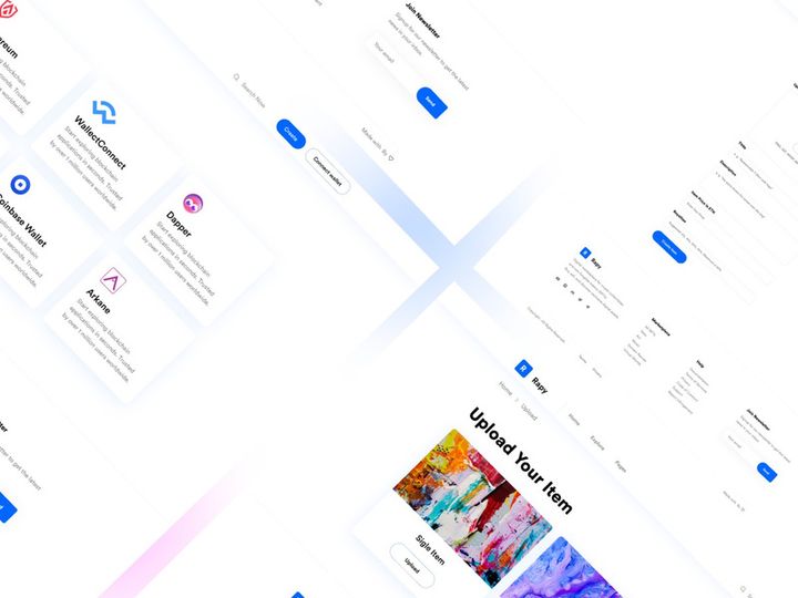 NFT Wallet/Upload/Create/Activity UI KIT