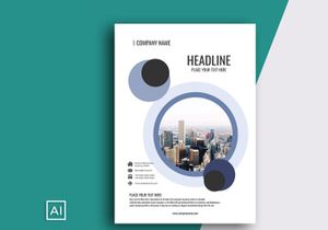 Flyer Business Template Bundle 6 Color
