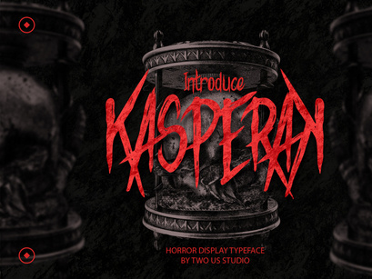 Kasperak - Horror Display Typeface