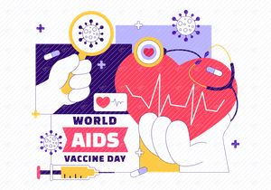 10 World AIDS Vaccine Day Illustration