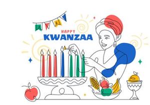 6 Kwanzaa Day Vector Illustration