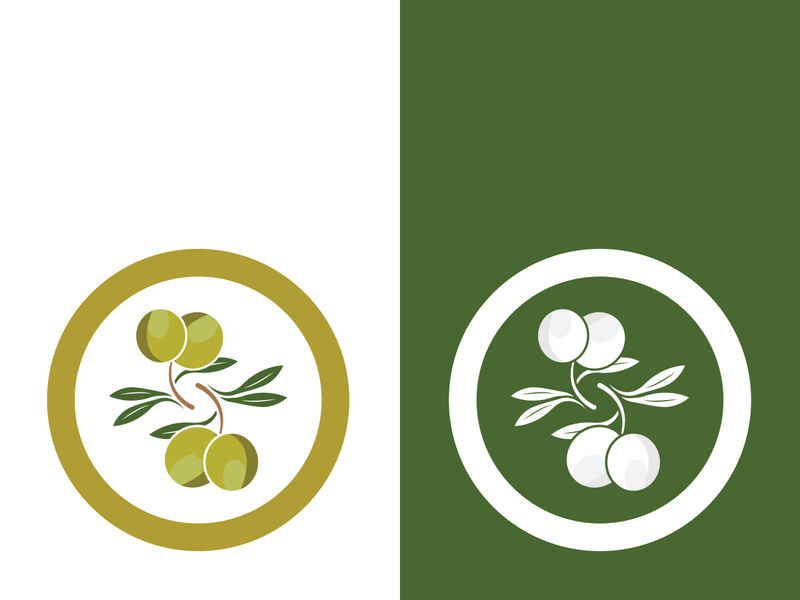 Extra virgin olive oil logo icon design vector illustration