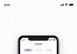 SNEAKERZ Ecommerce mobile app ui kit IOS
