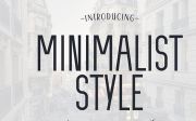 Minimalist Style - Modern Sans Serif
