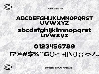 Bauhosie - Sans Serif Display Font