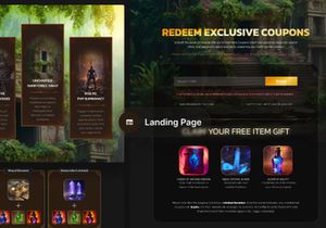 Fantasy | MMORPG Landing Page UI Kit