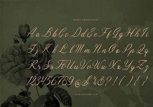 Ubel Amour | Elegant Vintage Script