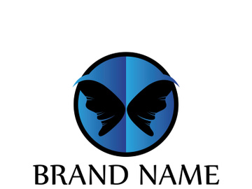 Butterfly logo design preview picture