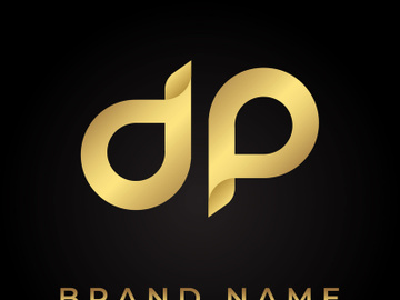 DP Letter Logo Design Vector illustration preview picture
