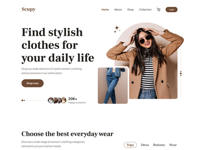 Scupy - e-commerce fashion