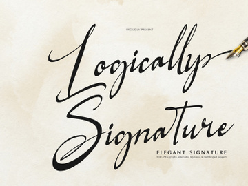 Logically Signature | Elegant Signature preview picture