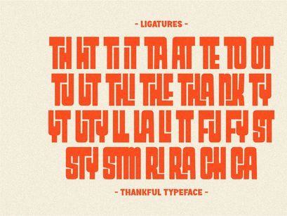 Thankful - Retro Display