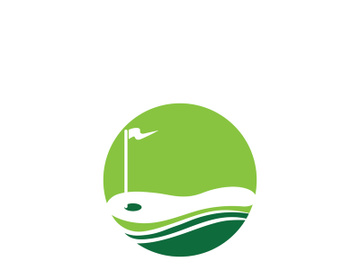 Golf logo  and icon vector illustration preview picture