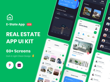 E-State | Real Estate App UI Kit preview picture