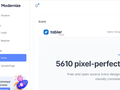 Modernize Free Vuetify Vuejs Admin Dashboard Template