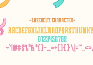 Lasercut - Playful Slab Serif