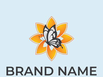 Butterfly logo design preview picture