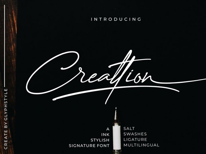 Creattion Ink Stylish Signature