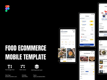 Food eCommerce Mobile Template IOS V2.0.0 preview picture