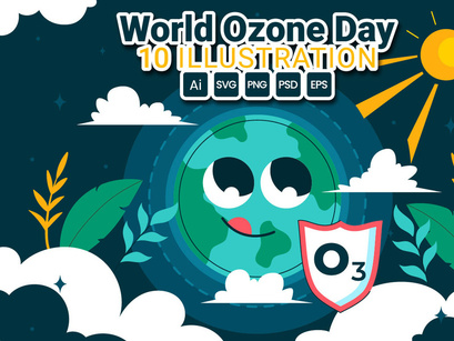 10 World Ozone Day Illustration