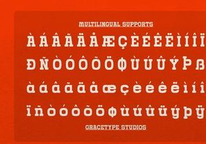 Grado Block | Rounded Slab Serif