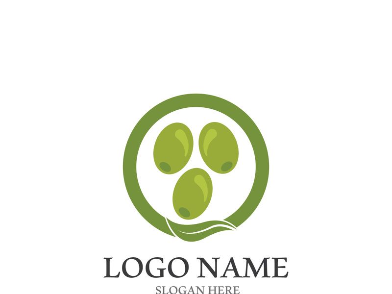 Extra virgin olive oil logo icon design vector illustration