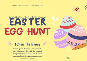 Bunbun - Display Font