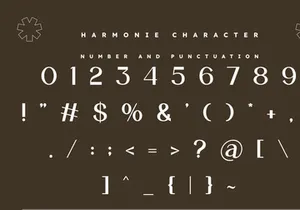Harmonie - Elegant Minimalist Sans Serif Font