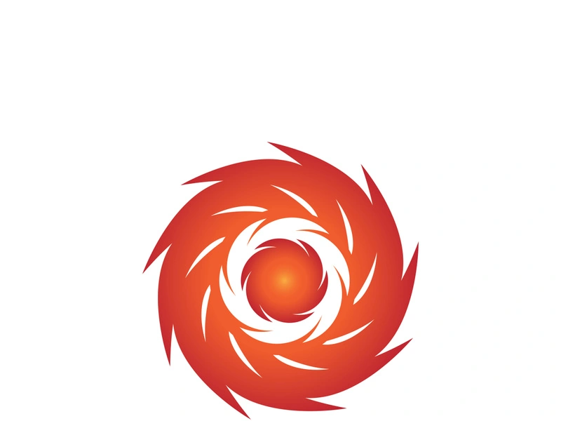 vortex vector illustration icon logo template design