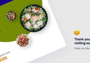 Ensalada - Hero Kang Salad Landing Page