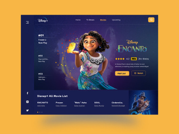 Watch Online Movie Web landing page preview picture