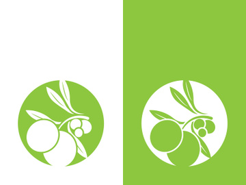 Extra virgin olive oil logo icon design vector illustration preview picture