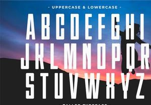 Taller - Condensed Sans Serif