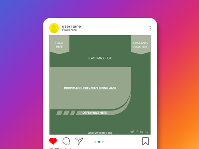 social media post designs