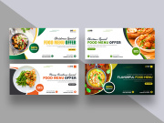 Food Menu Facebook Cover Banner Ver-1