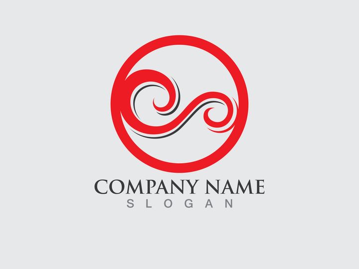 S letter logo initial company name