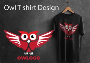 Owl t shirt design