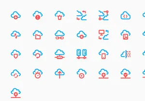 Cloud Technologies Icons