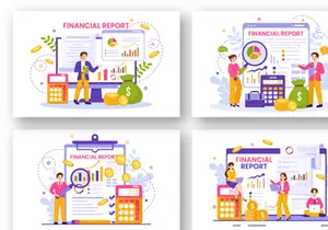 12 Financial Report Illustration