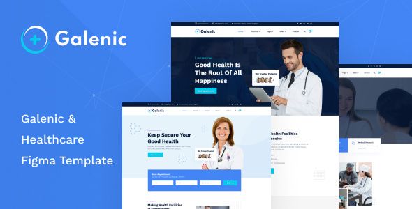 Galenic - Galenic & Healthcare Figma Template