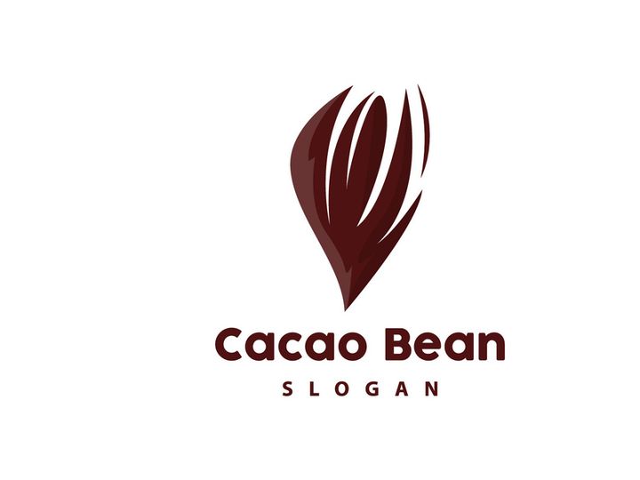Cacao Logo, Cocoa Fruit Plant Logo