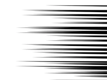 Speed Lines Comic Book Design Element Vector Illustration