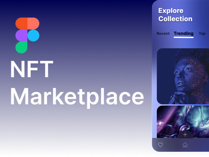 NFT Marketplace App ui kit