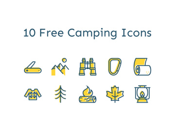Camping Icons preview picture