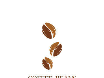 Premium coffee bean logo design. preview picture